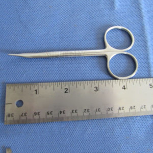 กรรไกรคมสำหรับการผ่าตัด4 1/2สำหรับการผ่าตัดเครื่องหนีบโค้งแบบแมนนวลสำหรับงานหนัก - Product Image 2