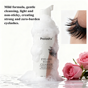 Mousse nettoyante pour cils avec logo personnalisé, produit professionnel pour le nettoyage des extensions de cils - Product Image 3