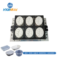 Molde de aluminio personalizado para dumplings congelados con termoformado automático, superficie pulida, servicio OEM/ODM para alimentos IQF