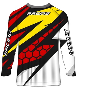 Servicio OEM, Traje de Motocross Cómodo, Jersey de Sublimación para Piloto de Motocross, Jersey de Manga Larga para Carreras de Alta Velocidad - Product Image 2