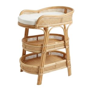 Petite table à langer en rotin, mobilier pour enfants, chambre de bébé, étagère tressée à 3 niveaux, prix d'usine, haute qualité, vente chaude, grossiste - Product Image 2