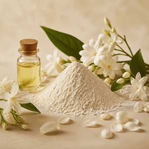Poudre parfumée au jasmin, désodorisant d'ambiance écologique, mélange d'huiles essentielles naturelles - Product Image 1