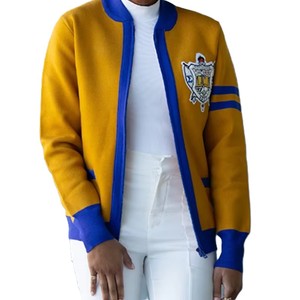 เสื้อสเวตเตอร์ไหมพรมคอวีคุณภาพสูง Sigma Gamma Rho แบบถักลายเคเบิ้ล แฟชั่นสไตล์นักเรียน ทำจากผ้าฝ้าย - Product Image 2