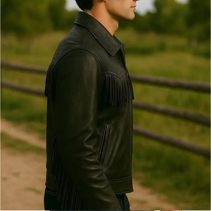 เสื้อแจ็คเก็ตหนังชายคุณภาพสูงจากโรงงานโดยตรงของ Comfortex International พร้อมซิปปิด ขนาดใหญ่พิเศษ สั่งตัดได้ - Product Image 4