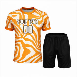 Conjunto Deportivo de Verano para Hombre, Camiseta y Pantalones Cortos de Tenis con Estampado de Equipo, Tallas Grandes - Product Image 1
