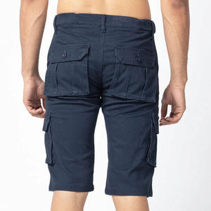 <b>Men's</b> 100% Cotton Summer Vintage <b>Camo</b> <b>Cargo</b> Overalls Eco-Friendly Quick Dry Breathable High Waist Washed Patchwork Shorts - Product Image 2