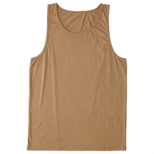 Débardeur sans manches pour homme, en coton mélangé doux, respirant, pour la course à pied, la gym, les entraînements, vêtements décontractés d'été - Product Image 1