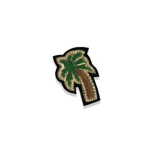Wholesale AHTA BULLION Copper Alloy Bullion Wire Brooches High Quality Hand Embroidery Plating Customizable Size OEM Service - Product Image 2