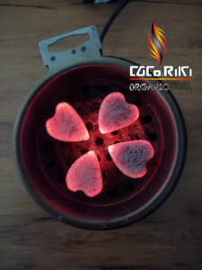 Carbón de Coco Riki Indonesio de Alta Calidad, Briquetas Hechas a Máquina con Cáscara de Coco para Fumar en Cachimbas, 2 Horas de Duración - Product Image 5