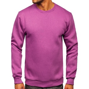 เสื้อสเวตเตอร์คอกลมสำหรับผู้ชายและผู้หญิงเสื้อสเวตเชิ้ตคอกลมขนแกะธรรมดาสำหรับฤดูหนาว - Product Image 3