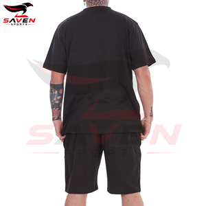 Fashion Wholesale Summer Short Sets O Neck <b>Half</b> <b>Sleeve</b> Top Seller Men Wear Summer Short <b>Shirt</b> Sets Causal Wear - Product Image 2