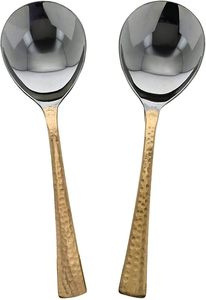 Nuevo Juego de Cubiertos de Metal Premium con Construcción de Acero Inoxidable Resistente a la Oxidación para Uso en Cocina y Hotel - Product Image 4