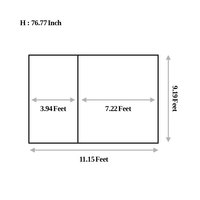 Tente familiale SUNREX 340 pour 3-4 personnes, camping en plein air, lit, une chambre, salon, renforcée en fibre de verre, quatre saisons, pliable, rapide à monter