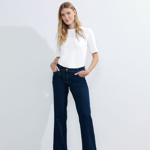 Nouvelle Arrivée 2026 – T-shirt Femme Col Rond Respirant Haute Qualité Séchage Rapide 100% Coton Léger Coupe Classique Personnalisable Été - Product Image 4