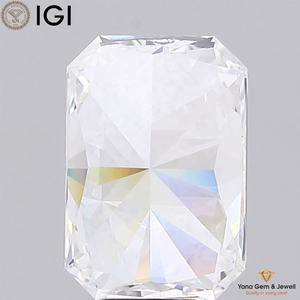 Diamante Cultivado en Laboratorio CVD Blanco Brillante de Corte Radiante de 6.00 Quilates, Color E, Claridad VVS2, Certificado IGI - Product Image 4