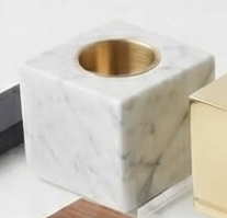 Square Mother Pearl Candle <b>Holder</b> Handmade <b>Tealight</b> Candle Stand Home Wedding Christmas Decor Luxury Customized High Quality - Product Image 4