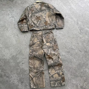 Men's <b>Camouflage</b> <b>Tracksuit</b> Full Sleeve Zipper Fly Windproof Casual Autumn Wear Regular Fit Polyester Material Sublimation Print - Product Image 3