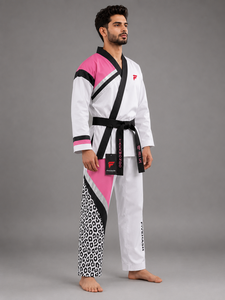 Uniforme de taekwondo de calidad que ofrece una excelente comodidad, costuras duraderas y un rendimiento confiable para cada practicante. - Product Image 5
