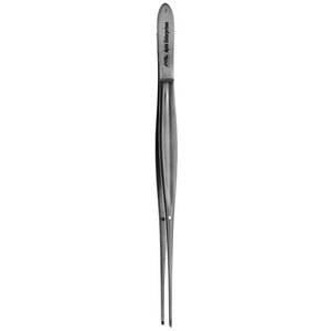 Instrument médical, instrument chirurgical, forceps à tissus à pointe fine, qualité supérieure, acier inoxydable, 6 3/4 pouces, droit, 1x2 dents - Product Image 2