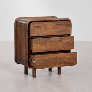 Cómoda de 3 cajones Vandana Nova Astra en madera de mango Gina - Product Image 3