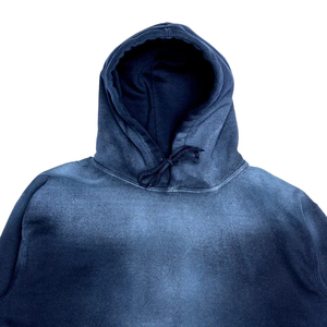 Hoodies surdimensionnés personnalisés en tissu épais délavé à l'acide, effet délavé au soleil pour hommes - Product Image 3