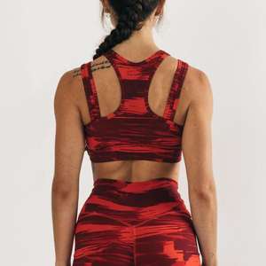 Sports <b>Bra</b> <b>Racerback</b> Design High Impact Gym Yoga Fitness Seamless Cotton Padded Performance Top - Product Image 6