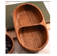 Umweltfreundliche Dekorative Zweiteilige Bewegliche Moderne Holzplatte mit Landschaftsmuster für Gastronomie