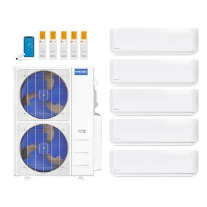 เครื่องปรับอากาศแบบแยกส่วน 5 โซน 48000 BTU สำหรับพื้นที่เชิงพาณิชย์ ให้ความเย็นทรงพลัง ทำงานเงียบ - Product Image 6