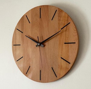 Natural Handmade Wooden <b>Clock</b> Wholesale Price Handmade <b>Wall</b> <b>Clock</b> for Living Room <b>Bedroom</b> Office and Home Decoration - Product Image 2