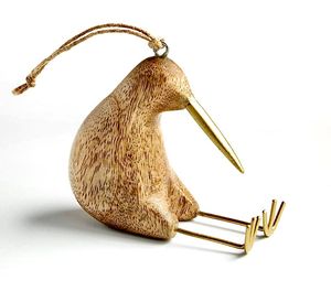 Solid Brass Kiwi Bird Figurine For Home Decoration <b>Rustic</b> Display And Decorative <b>Shelf</b> Styling - Product Image 6