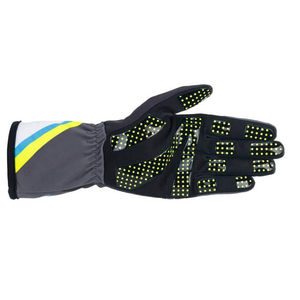 Custom Kart Racing Gloves Breathable Anti-<b>Slip</b> Hook & Loop Closure <b>Full</b> Finger Long Cuff Unisex Motorsport Driving Gloves - Product Image 5
