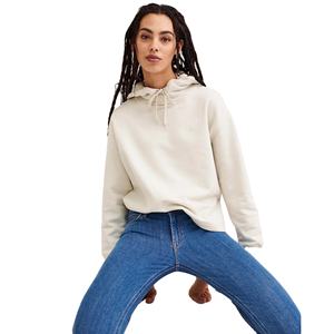 Sweat-shirt à capuche en coton biologique pour femmes, grande taille, avec Logo personnalisé, Streetwear, sweat-shirt de haute qualité - Product Image 6