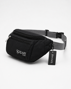 Sac banane unisexe en nylon GAPE SPORTS avec fermeture éclair, noir, pour usage quotidien, différents styles, vente chaude, prix de gros - Product Image 3