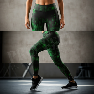 Leggings Deportivos Elásticos para Mujer, Cintura Alta, Estampado Completo, Ropa Deportiva, Leggings de Fitness Sin Costuras, Pantalones de Yoga con Logotipo Personalizado - Product Image 4