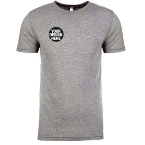 T-shirts promotionnels personnalisés Next Level 6010 Tri-Blend avec logo sérigraphié – Vêtements en gros pour acheteurs en vrac aux États-Unis - Product Image 1