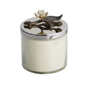 Nice Glass & Metal Candle Jars Tea Light Votive Holder for Home Decoration Easter Eco-Friendly <b>Heat</b> Resistant Export India - Product Image 3