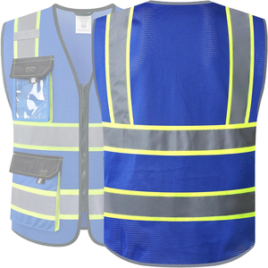 Uniformes de Trabajo Reflectantes Profesionales, Chaleco de Seguridad Transpirable de Alta Visibilidad, Fabricante Premium, Venta al Por Mayor - Product Image 4