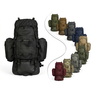 Heavy Duty Soft Durable Large Capacity Outdoor <b>Backpack</b> <b>Waterproof</b> Travel Multiple Pockets Adjustable Custom Made Size <b>Backpack</b> - Product Image 1