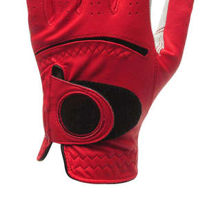 Guante de golf de cuero genuino para mano derecha con agarres para mayor comodidad, antideslizante y de alto rendimiento para adultos - Product Image 6