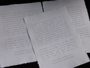Papel con Borde Decorativo para Certificados, Papel de Algodón Hecho a Mano para Impresión de Certificados de Premios, Caligrafía, Venta al Por Mayor OEM - Product Image 5