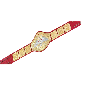 Cinturón de Campeonato Premium con Diseño de Águila Dorada y Correa Roja, Trofeo Deportivo de Alta Calidad - Product Image 4