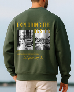 Sudadera de Hombre con Hombros Caídos, Estampado Gráfico con Logotipo Personalizado, de Alta Calidad, para Invierno, 440 GSM, Felpa Gruesa, Gran Venta - Product Image 1