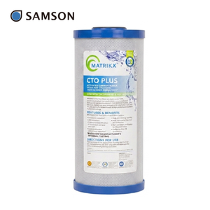 Système de préfiltration pour toute la maison avec filtre à bloc de charbon 10 pouces pour une eau active, propre et hydratante - Product Image 1