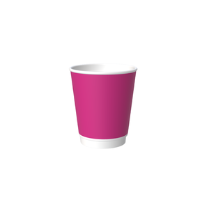 Vaso de Papel Desechable de Doble Pared con Diseño Arcoíris, 12oz, Apto para Alimentos - Product Image 3