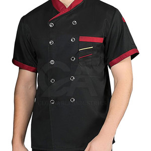 Chaqueta de Chef Personalizada para la Industria Hotelera con Paneles de Malla Transpirable, Chaqueta de Chef Lavable Industrialmente - Product Image 6