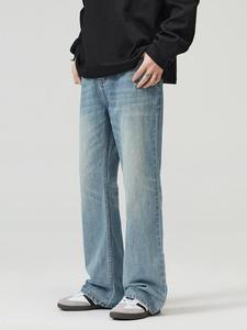 Jeans pour hommes grande taille 2026, jeans en denim de qualité, jeans hip hop pour hommes - Product Image 3