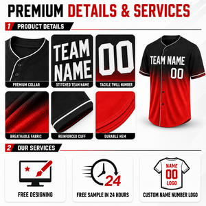 เสื้อเบสบอลสโมสรแบบกำหนดเอง กระดุมเต็มตัว สำหรับผู้ชายและเยาวชน ชุดทีมลีก ปักชื่อและหมายเลขได้ตามต้องการ ขายส่งจากผู้ผลิต - Product Image 4