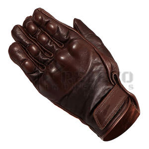 Guantes de Motociclismo Personalizados de Color Marrón, Hechos con Otro Material, Protección Transpirable para Motocross, Unisex, para Todas las Estaciones - Product Image 5