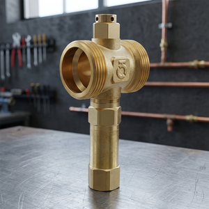 Válvula de Protección Anticongelante Mecanizada por CNC con Certificación ISO, Válvula Industrial Personalizada, Proveedor OEM Vartis Engineering, India - Product Image 4