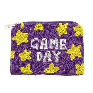 Fashion Beaded Embroidery Coin Pouch Cheep Price Purse Green Color Premium Embroidery Seed Beads Coin Pouch <b>Handmade</b> Product - Product Image 2